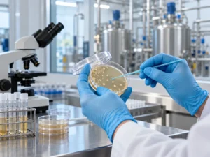 microbiología industria laboratorio